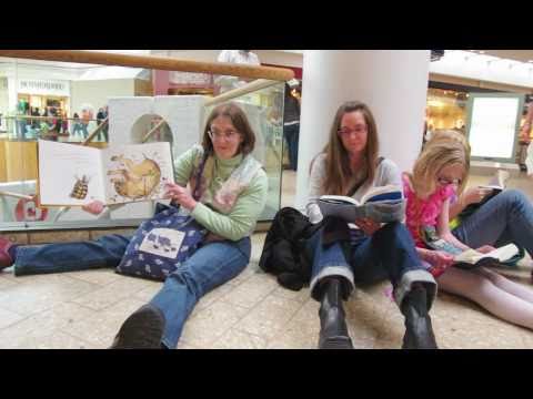 Flash Mob Freeze Mob to help Celebrate National Li...