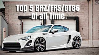 Top 5 slammed brz/frs/gt86 of all time