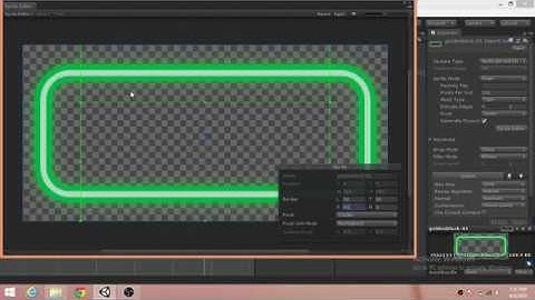 How to sprite nine slice in unity?
