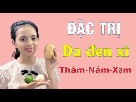MẶT NẠ TRẮNG DA, GIẢM THÂM NÁM HIỆU QUẢ TỪ KHOAI TÂY ( trắng nhanh hơn kem trộn)