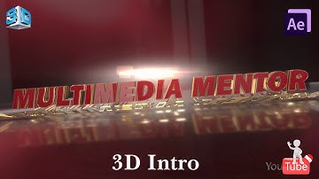 3D Intro | Adobe After Effect | Element 3D
