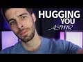 Hugging you asmr  relaxing male asmr