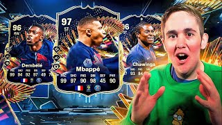Opening 87 x 10 Ligue One TOTS Packs!!!