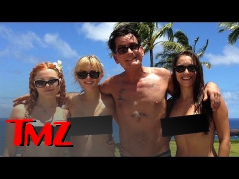 charlie sheen, angels, girlfriends, porn stars, hawaii, topless, godesses, ...