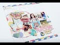 Scrapbooking Process: Awesome Weekend Getaway (Kit Cut Go)