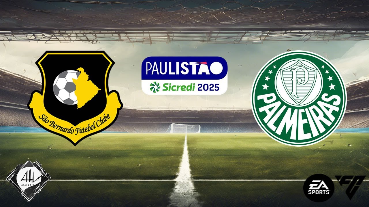 São Bernardo x Palmeiras - Quartas de Final Campeonato Paulista 2025 ...