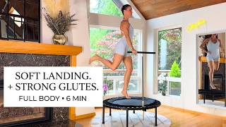 Gentle Rebounding on the bellicon — Gravity Flow, Ep 6: Glute Kick Backs (6 Min) 🏆