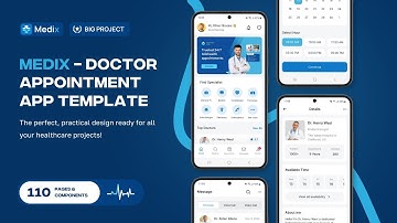 Medix - Doctor Appointment App Template #flutterflow