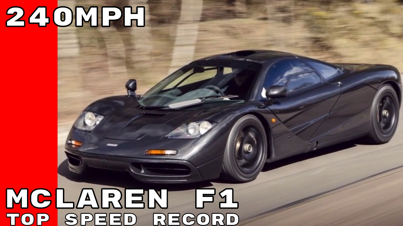 Mclaren F1 Top Speed Record Documentary