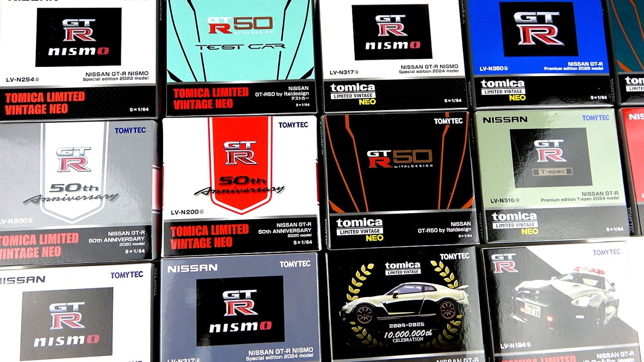 Unboxing the Nissan GT-R Tomica Limited Vintage Neo! - YouTube