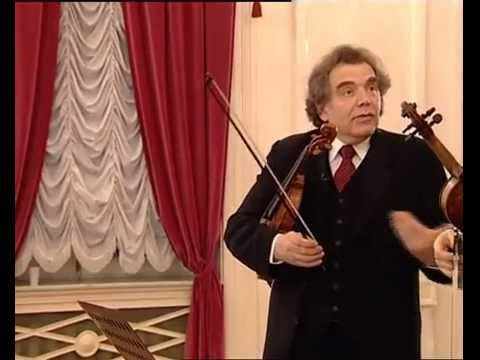 Zakhar Bron unterrichtet Beethoven, Romanze für Violine & Orchester F-Dur, Opus 50