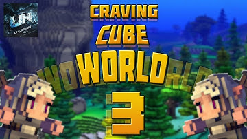 Craving Cube World - Alpha - Episode 3 - Fighting our way to the dungeon!