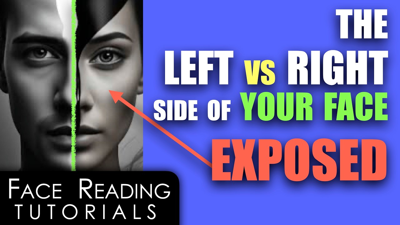 The Left & Right Sides of Your Face Exposed - YouTube