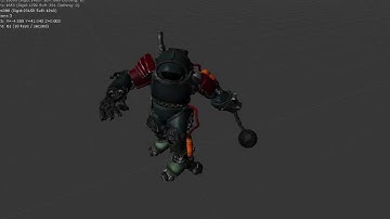 Mist of Stagnation WIP Mech animations