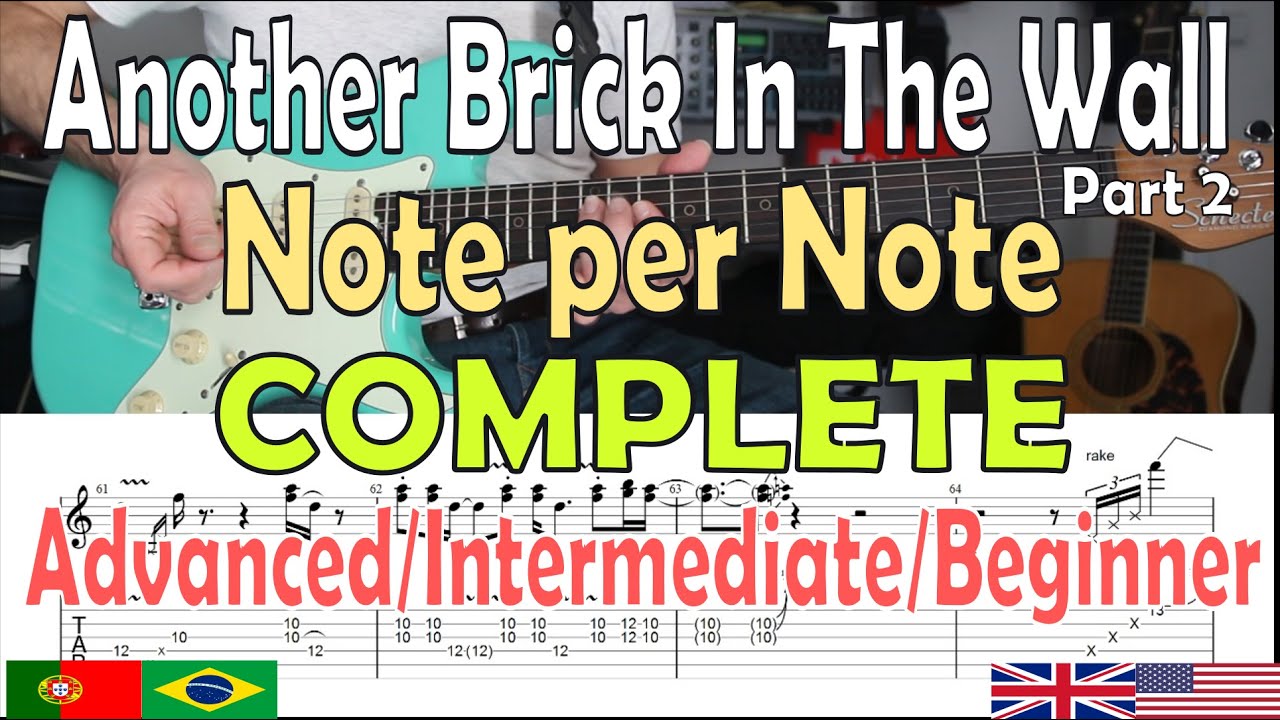 Another Brick in the Wall (Part 3) Tab by Pink Floyd (Guitar Pro) - Full  Score