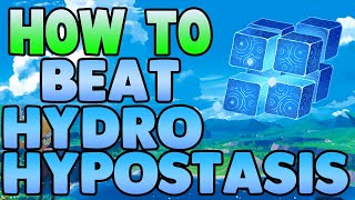 How to EASILY Beat Hydro Hypostasis in Genshin Impact - Free to Play Friendly!