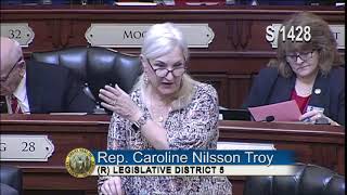 Idaho State House Chambers Legislative Session - March 25th, 2022