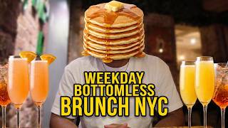 let's find bottomless brunch on a weekday in nyc