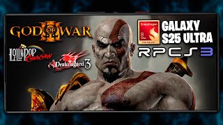 GALAXY S25 ULTRA CONTRA JOGOS DE PS3! | RPCS3 GALAXY S25 ULTRA | GOD OF WAR 3, DRAKENGARD 3 E MAIS!