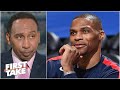 Stephen A. sets higher expectations for Russell Westbrook after the Wizards' Game 1 loss |First Take
