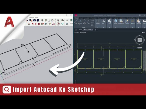 Cara Import File Autocad Ke Sketchup