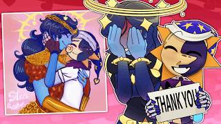 Valentine’s Day SOTW FAN ART! Saturn and Eclipse React!