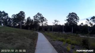 Crash - Flying In Angle Mode And Then Quadcopter Flips By Itself