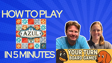 Azul - How to play in 5 minutes