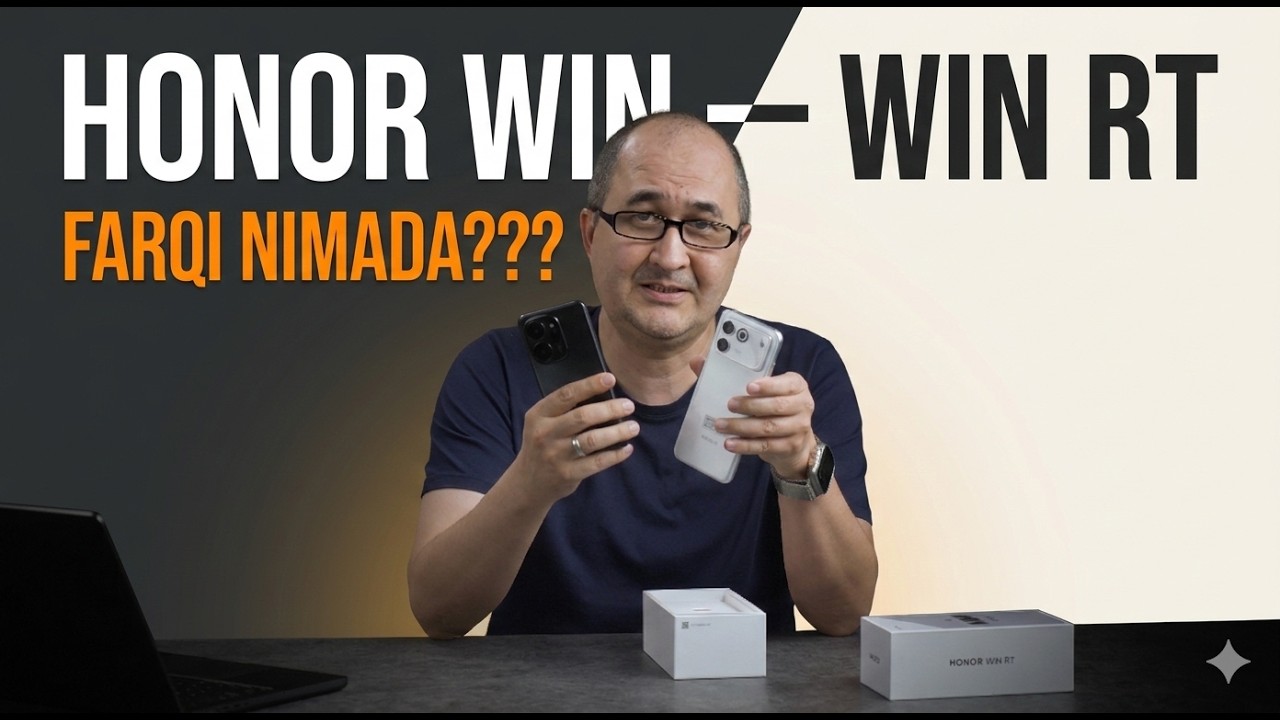 Honor Win RT - o'zbek tilida, qutidan chiqarish va real sinov
