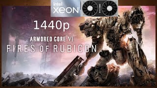 Armored Core VI: Fires of Rubicon - Xeon E5 2643 V2 + RTX 2060 - 1440p