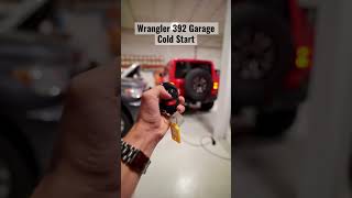 2024 Jeep Wrangler Cold Start  Exhaust sounds AMAZING! #wranglerrubicon #392 #jeep