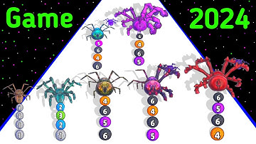 Spider Evolution 3D Level Up Spider Run Max Level Gameplay (Updated Version) 2024