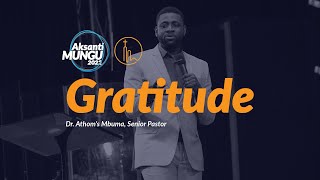 Gratitude | Athom's Mbuma, Docteur | Aksanti Mungu