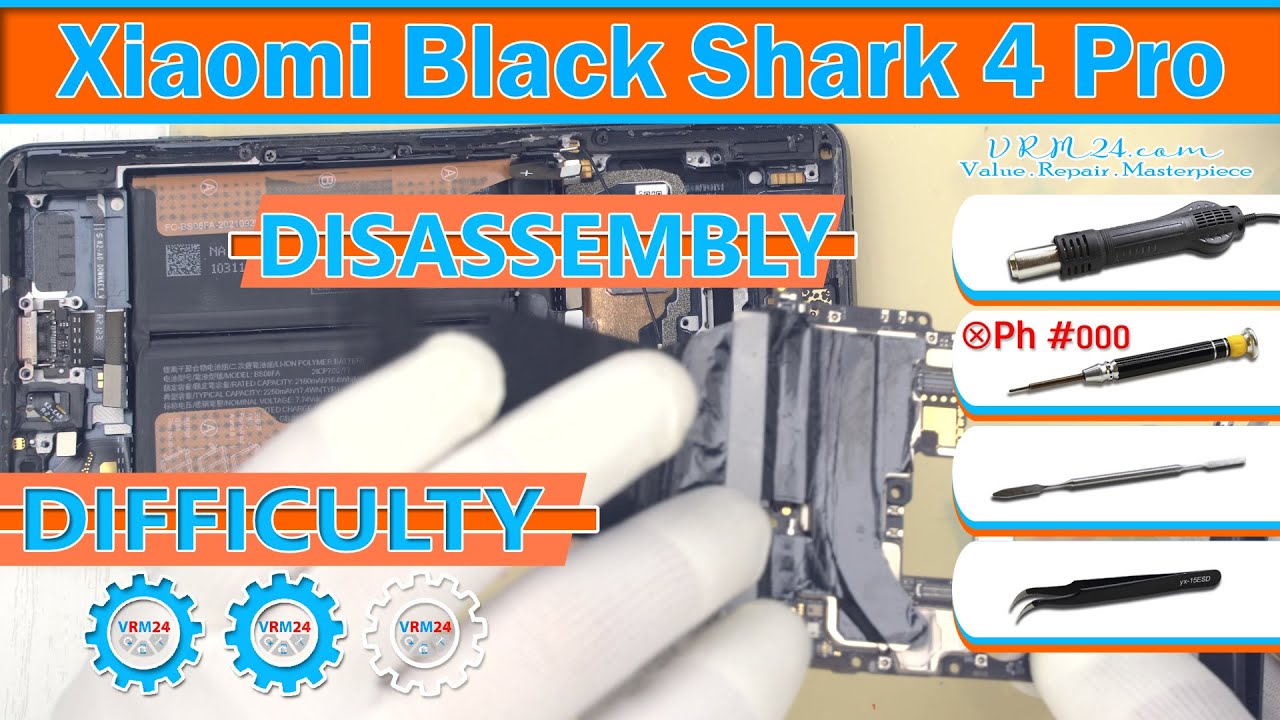 Xiaomi Black Shark 4 Pro Take apart Disassembly In detail - YouTube