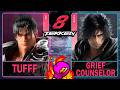 Tekken 8 Tufff (JIN) VS Grief Counselor (CLIVE)🥊 鉄拳8🥊4K 60ᶠᵖˢ🥊T8 🥊TK8🥊#tekken