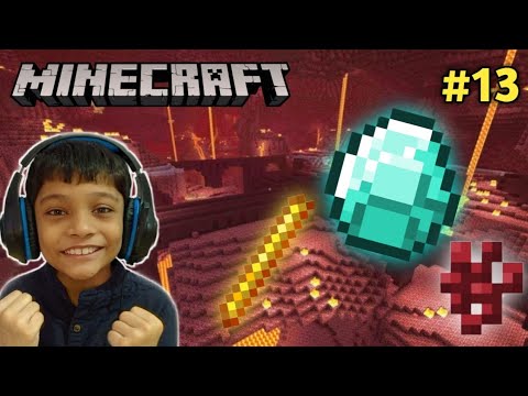 I FOUND OP LOOT IN NETHER FORTRESS | MINECRAFT GAMEPLAY #13 - YouTube