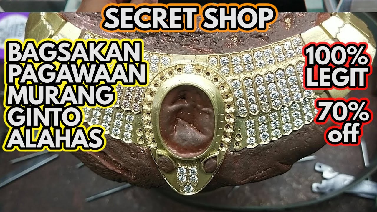 BAGSAKAN AT PAGAWAAN NG LEGIT NA ALAHAS GINTO WEDDING RING 