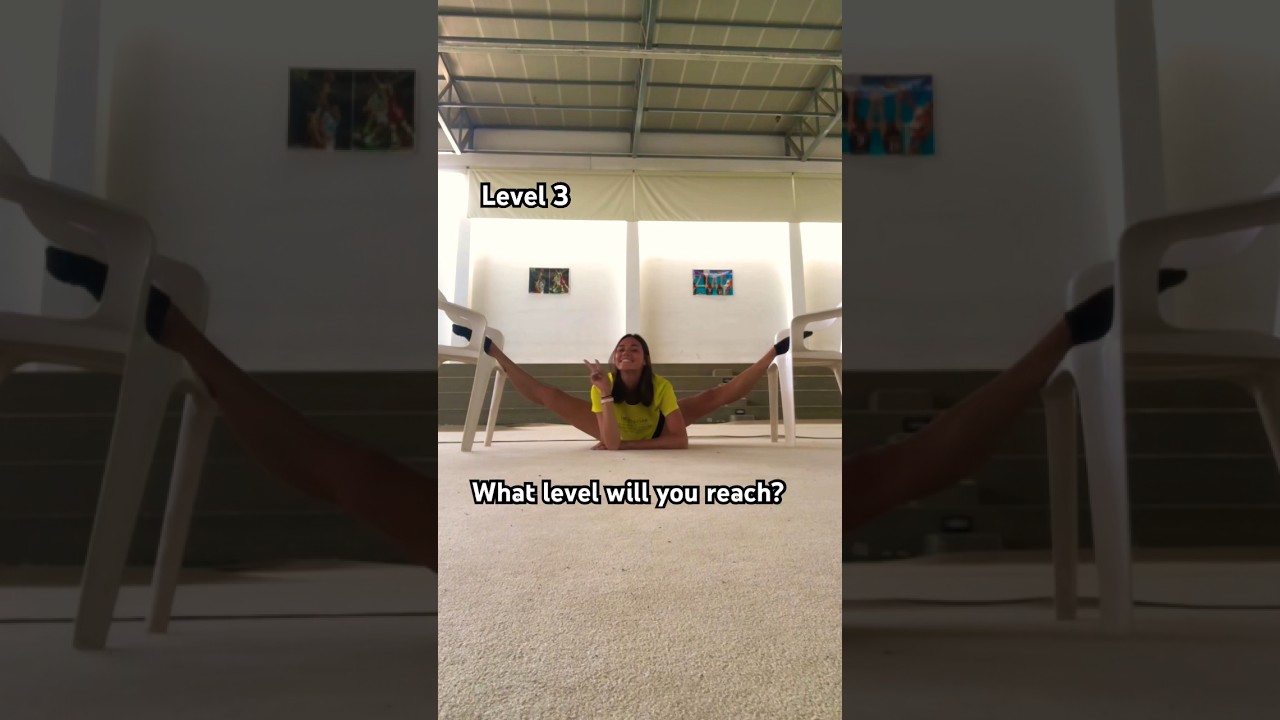 Flexibility challenge / over splits challenge / Lera the gymnast 
