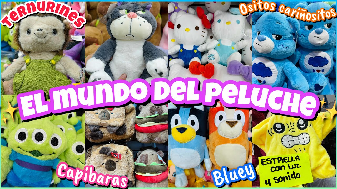 🤗TERNURINES, CAPIBARAS, OSITOS CARIÑOSITOS ¡LOS PELUCHES MÁS BUSCADOS!💖INICIA TU NEGOCIO/CENTRO CDMX