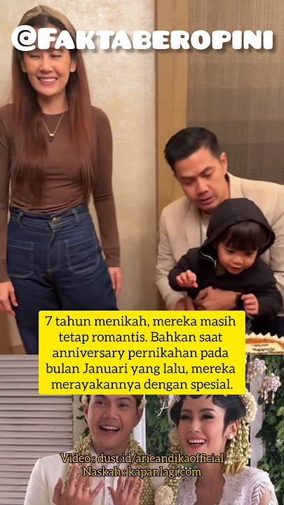 The 7-year marriage journey of Arie Dwi Andika & Ardina Rasti #newshorts #shorts #ardinarasti