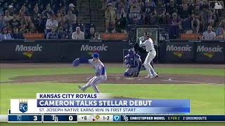 Noah Cameron talks with News-Press NOW Sports about stellar debut