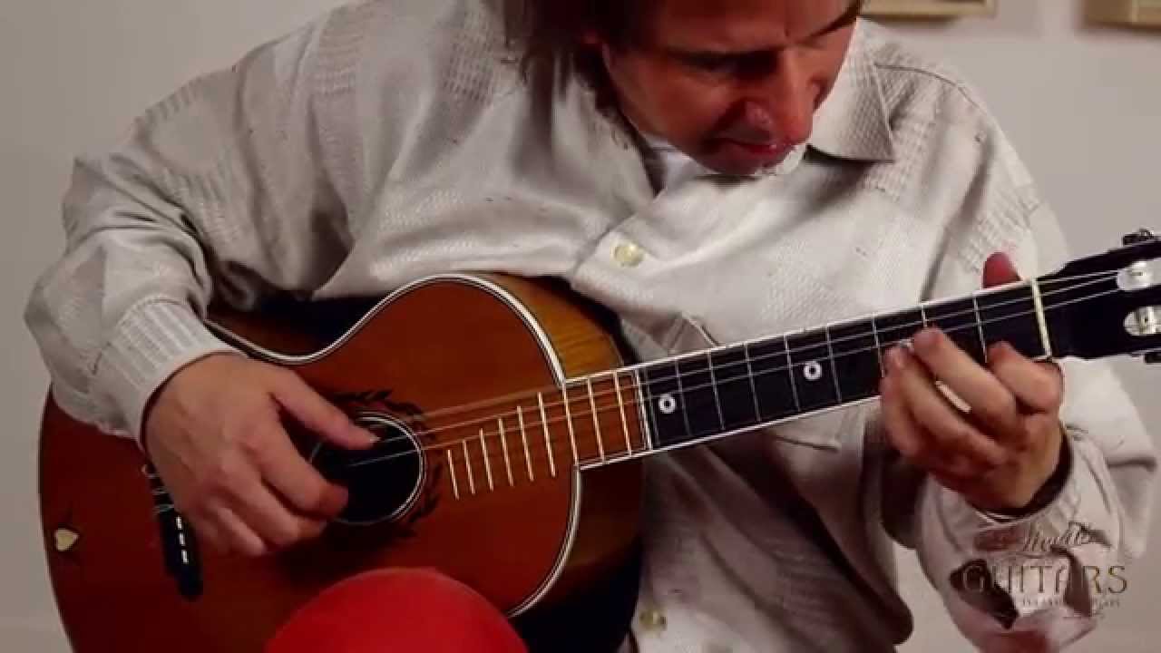 Christof Hanusch plays Rondoletto by Napoléon Coste on a 1919 Richard Jacob Weissgerber