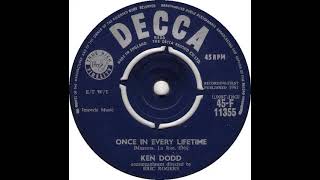 UK New Entry 1961 (150) Ken Dodd - Once In Every Lifetime
