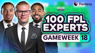 Fpl Gw18 Expert Transfer Trends  Best Captain  100 Experts Reveal Gameweek 18 Team Plans