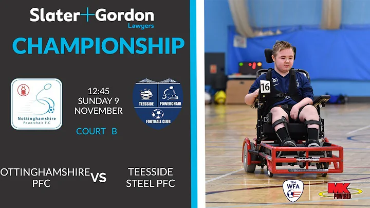 Nottinghamshire PFC vs Teesside Steel PFC - Slater & Gordon Championship Court B