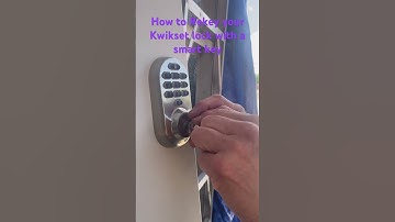 How to rekey your Kwikset lock with a smart key