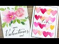 Valentine’s Day Themed Watercolour