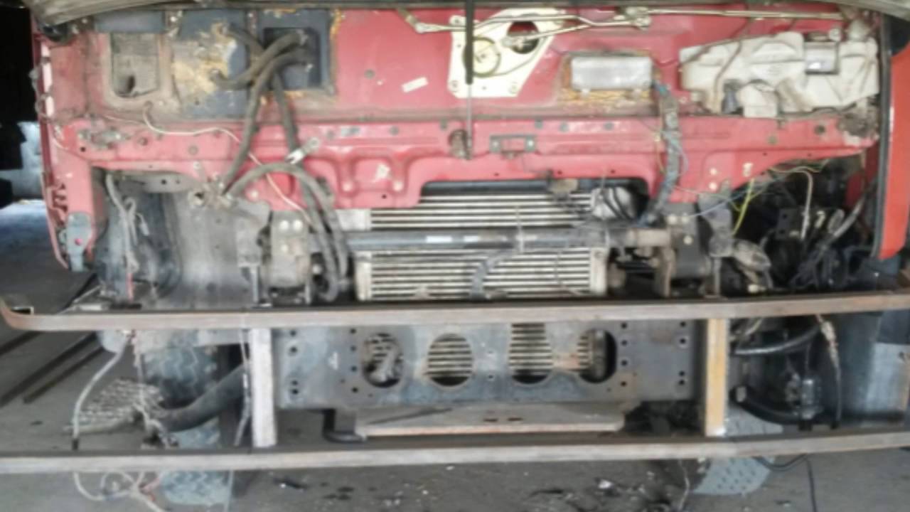 Косметический ремонт грузовых авто(Foton auman ) - YouTube