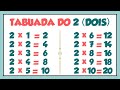 Aprenda a Tabuada do 2️⃣ de Forma Divertida