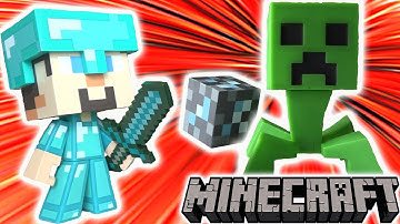 Minecraft Steve & Creeper Vinyl Figure unboxing & review by Play Tube TV